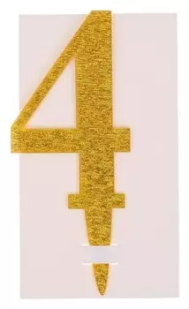 Топпер «4», акрил