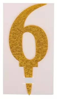 Топпер «6», акрил