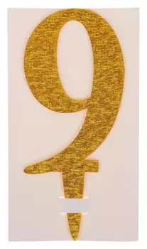 Топпер «9», акрил