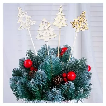 Топпер "Ёлка" без покраски, дарим красиво