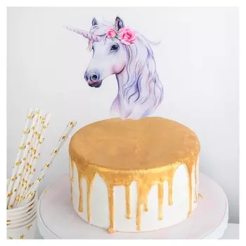 Топпер на торт «Единорог»