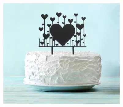 Топпер «Сердца»