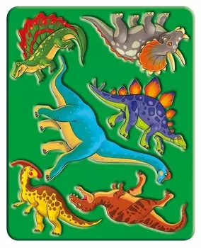 Трафарет динозавры, 10С 525-08