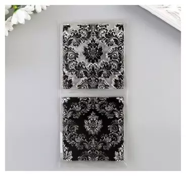 Трафарет для эмбосирования пластик "Дамаск" 8х16,5 см