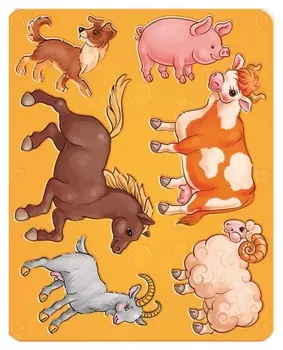 Трафарет домашние животные луч, 9C 447-08