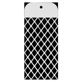 Трафарет пластик "Сеть" 10х23 см