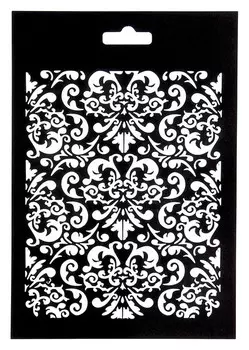 Трафарет пластик "Винтажные обои" 20х29 см