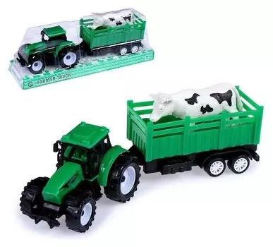 Трактор инерционный «Фермер» с животным