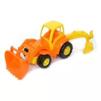 Трактор с лопатой и ковшом Чемпион