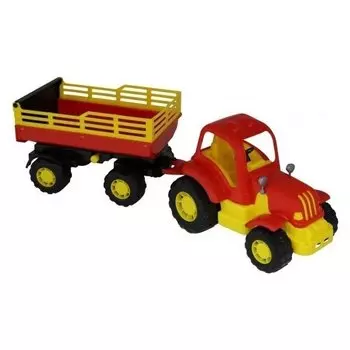 Трактор с прицепом №2 Силач