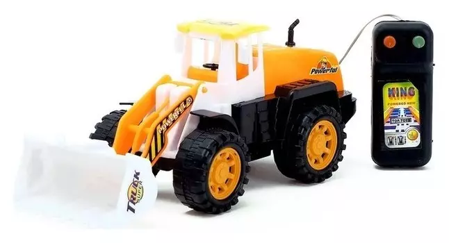 Трактор «Строитель» на дистанционном управлении