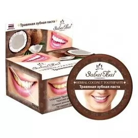 Травяная зубная паста кокос
