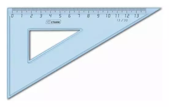 Треугольник 13 см 30 градусов Cristal