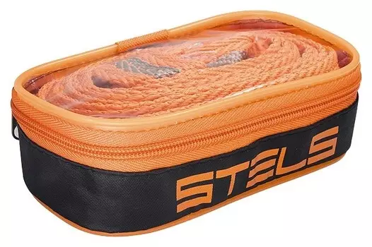 Трос буксировочный 7 т, 2 крюка, сумка на молнии россия