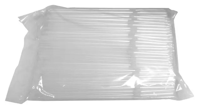 Трубочки для коктейля гофр. 210мм,d=5мм, прозрачн 250шт/уп.пп 342043