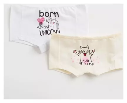 Трусы для девочки, рост 122-128 см