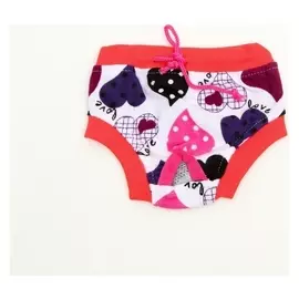 Трусы для собак трикотажные, размер 6 (Длина до хвоста-15 см, Max обхват-30 см), 69685