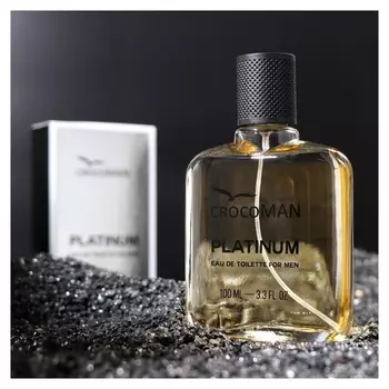 Туалетная вода мужская Crocoman Platinum, 100 мл
