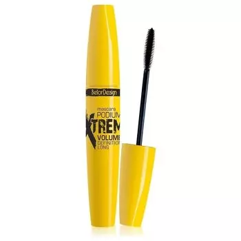 Тушь для ресниц с эффектом накладных ресниц Разделение Объем Длина Podium extreme