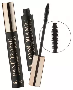 Тушь для ресниц с касторовым маслом Panoramic Lashes