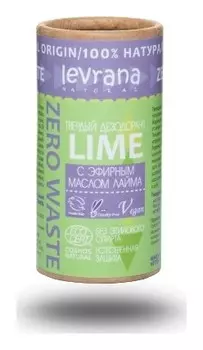 Твердый дезодорант Лайм Ecocert