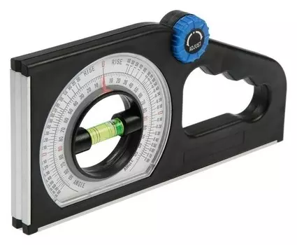 Угломер-уровень магнитный Tundra, фрезерованный, 1 глазок