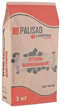 Уголь березовый, 3 кг россия Camping