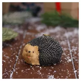 Украшение ёлочное "Ёжик-малыш" 8х5 см