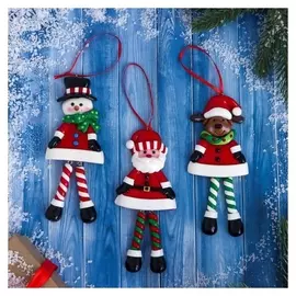 Украшение ёлочное "Новогодний персонаж" 6,5х15 см