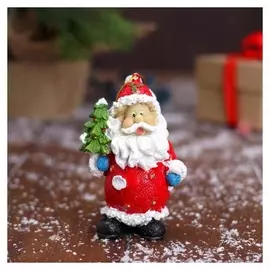 Украшение ёлочное "Веселый Дед мороз" 4,5х9 см