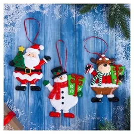 Украшение ёлочное "Вестник рождества" 10х12 см