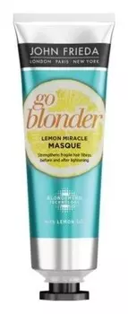 Укрепляющая маска для ослабленных волос Sheer Blond Go Blonder Lemon Miracle