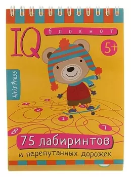Умный блокнот 75 лабиринтов
