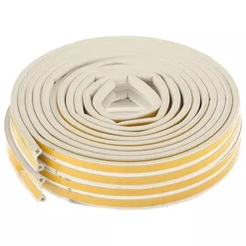 Уплотнитель, 24 м, профиль "P", белый