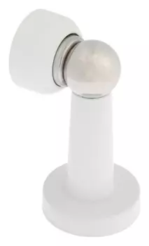 Упор дверной магнитный Lockland, цвет белый