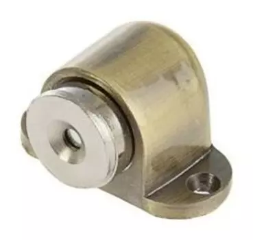 Упор дверной магнитный Um101ab, цвет бронза