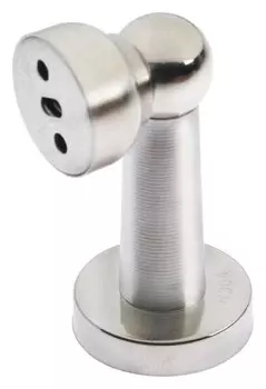 Упор дверной магнитный Um401sn, цвет никель