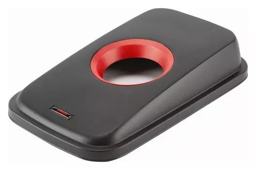 Урна крышка для урны (272209)отверстие для бутылок красное Viled