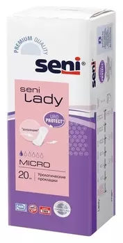 Урологические прокладки Seni Lady Micro, 20 шт