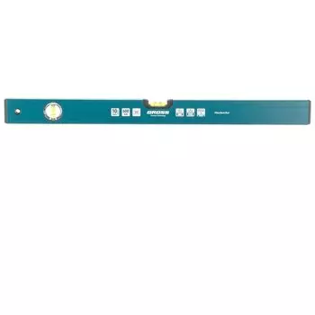 Уровень алюминиевый, 600 мм, 2 глазка, Hand Werker