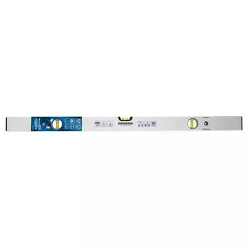 Уровень алюминиевый, 800 мм, фрезерованный, 3 глазка, магнитный