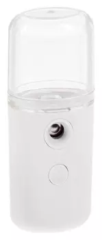 Увлажнитель Luazon Lhu-01, для лица, карманный, USB (В комплекте), акб, белый