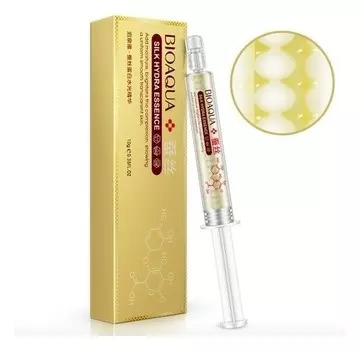 Увлажняющая эссенция с пептидами шелка и гиалуроновой кислотой