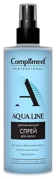 Увлажняющий спрей для волос Professional aqua line