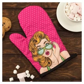 Варежка этель Love Life "Куколка" 26*16 см, 100% п/э