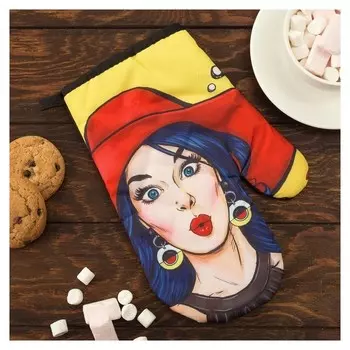 Варежка этель Love Life "Модная" 26*16 см, 100% п/э