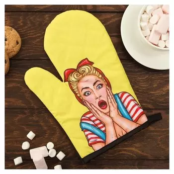 Варежка этель Love Life "Яркая" 26*16 см, 100% п/э