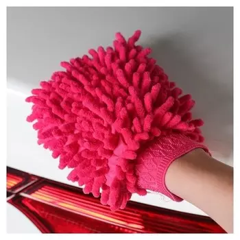 Варежка для уборки пыли и полировки двухсторонняя, 17х13.5 см, "Torso"