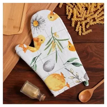 Варежка-прихватка доляна Duckling 20х27 см, 100% хл, ватин 250 г/м2