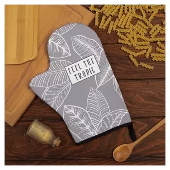 Варежка-прихватка "Ease" 20х28см,саржа, 100% х/л, ватин 250г/м2